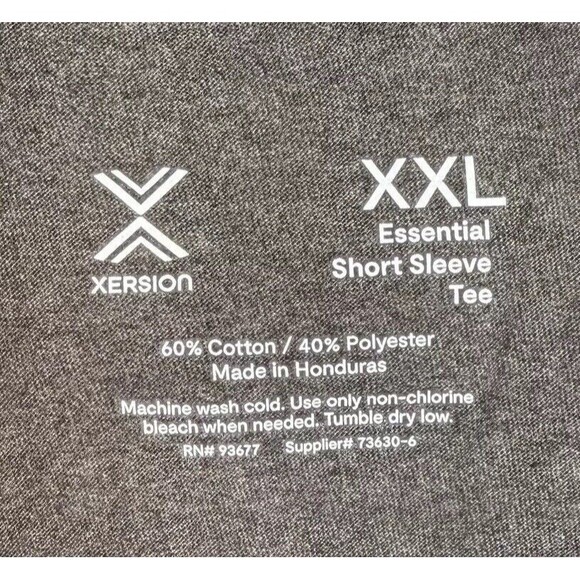 Xersion Bundle Lot 4 Men’s Tagless Lightweight Crew Neck T-shirts Size XXL NEW! - Picture 8 of 16